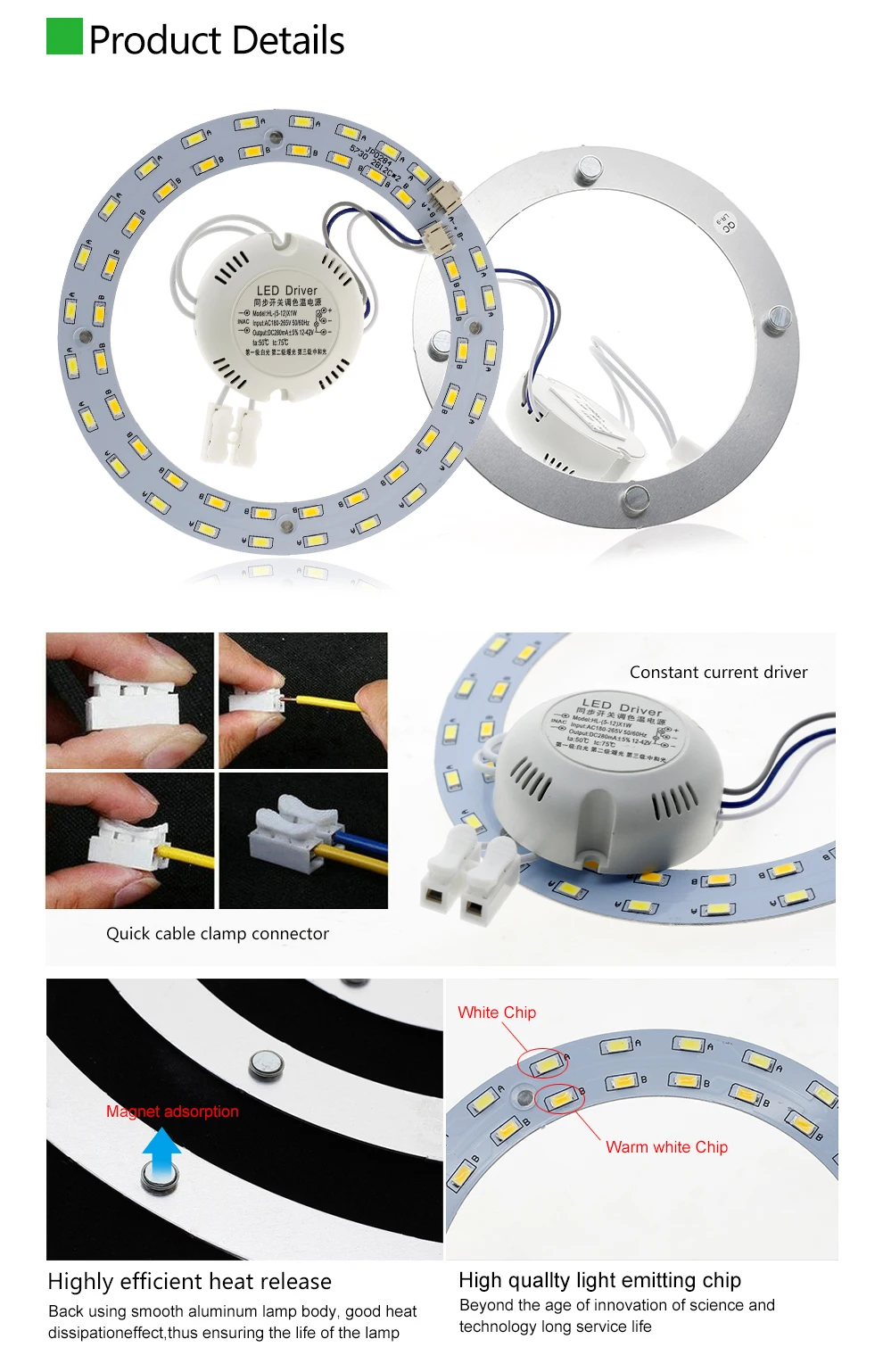 5730 SMD светодиодный светильник AC220V 15 Вт 18 Вт 24 Вт 36 Вт кольцевой светодиодный светильник для потолочного светильника внутреннего освещения декоративный светильник s для гостиной