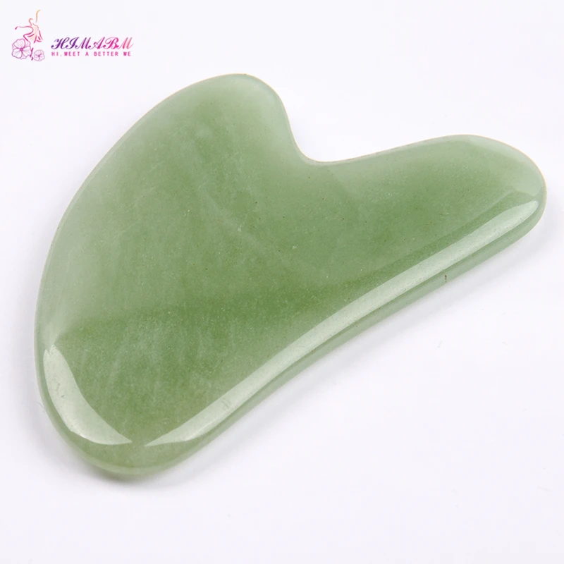 HIMABM Green Aventurine Gua Sha Guasha Board Face Body SPA Massage Relax Tool Wrinkle reduction Face Massage Tool Acupuncture HIMABM Green Aventurine Gua Sha Guasha Board Face Body SPA Massage Relax Tool Wrinkle reduction Face Massage Tool Acupuncture