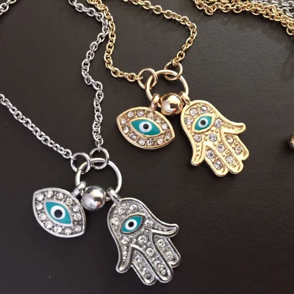 Hot Sale Multi-style lucky necklace Statement pendant