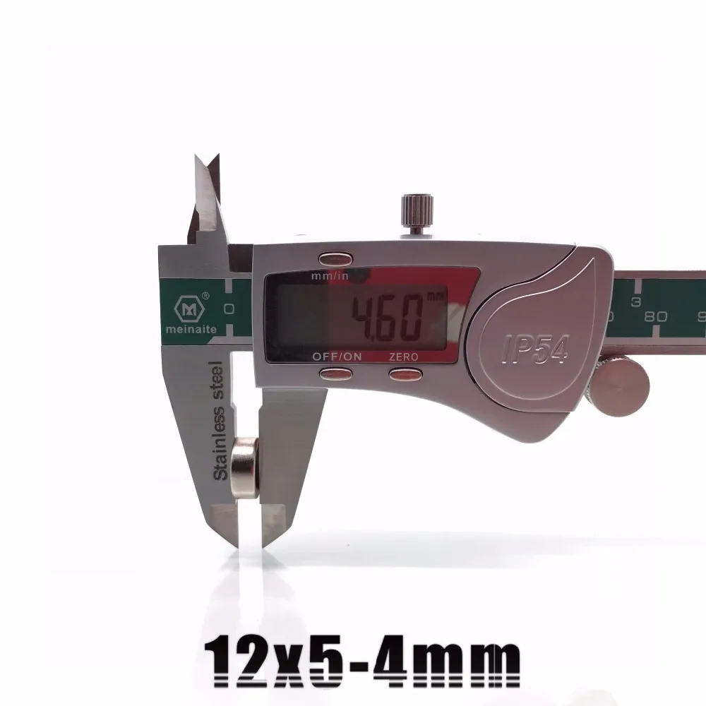 20 шт круглое потайное Кольцо Магнит 12 мм x 5 мм отверстие 4 мм Редкоземельные неодимовые 12*5 мм N35 горячая распродажа