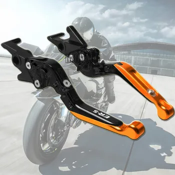 

For Kawasaki ER 5 ER5 ER-5 Motorcycle Brake Clutch Levers CNC Adjustable Folding Extendent Motorcycle Accessories Part 2004 2005