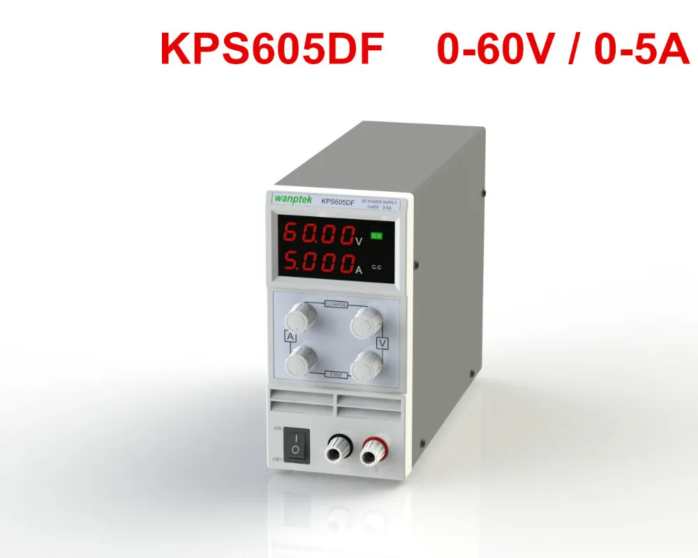 

KPS605DF Adjustable High precision LED display switch DC Power Supply protection function 60V2A 3A 5A 0.01V 0.001A