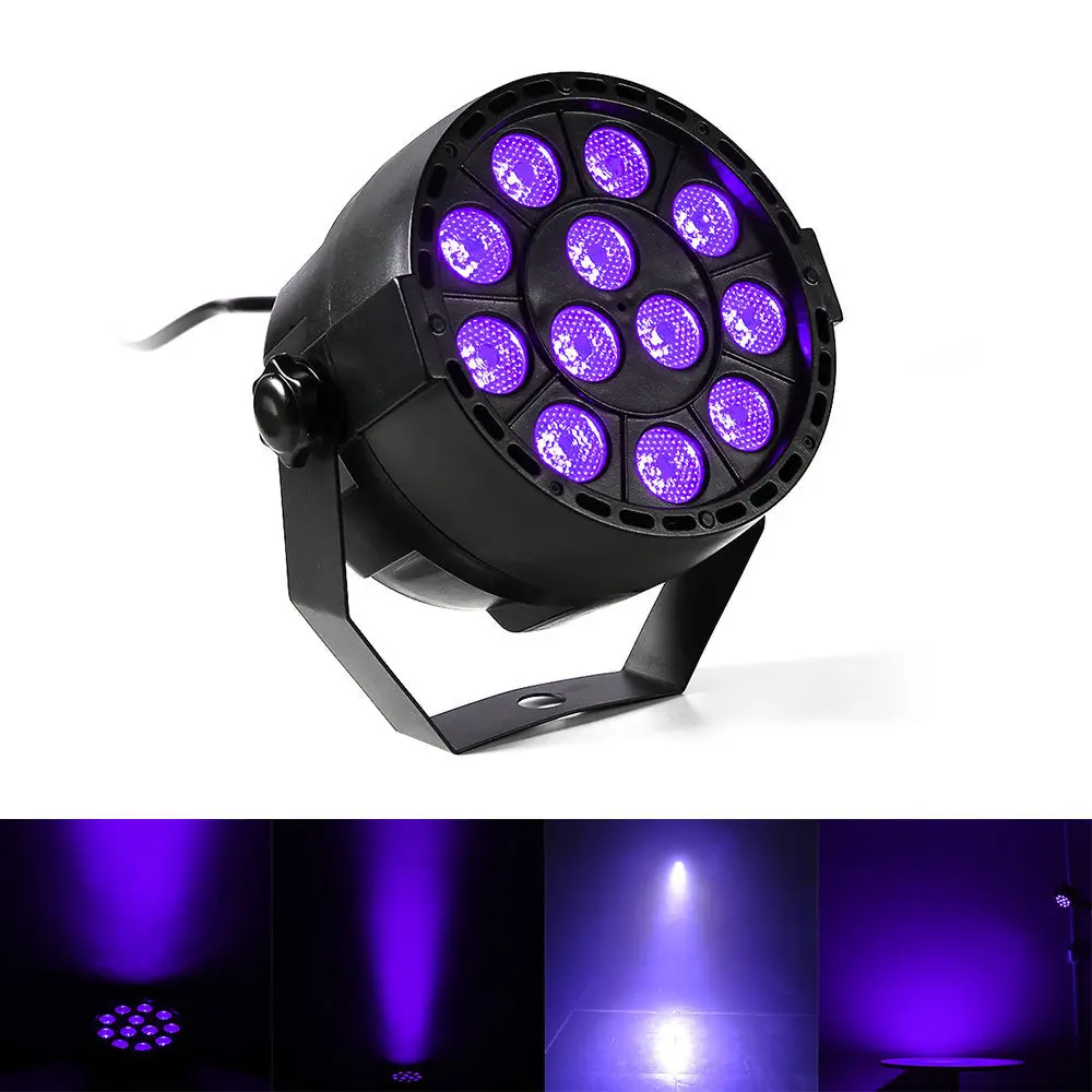 Purple light Light, 12W DJ PAR Light Stage Lights for School Disco