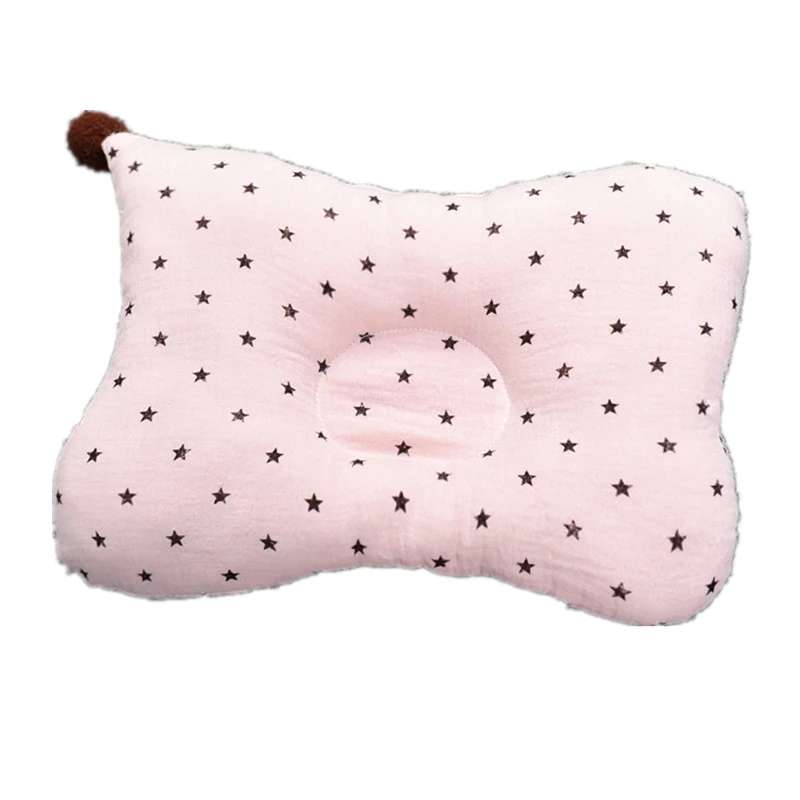 Cotton Newborn Concave Shaping Pillow 0 1 Year Old Anti Bias Correction