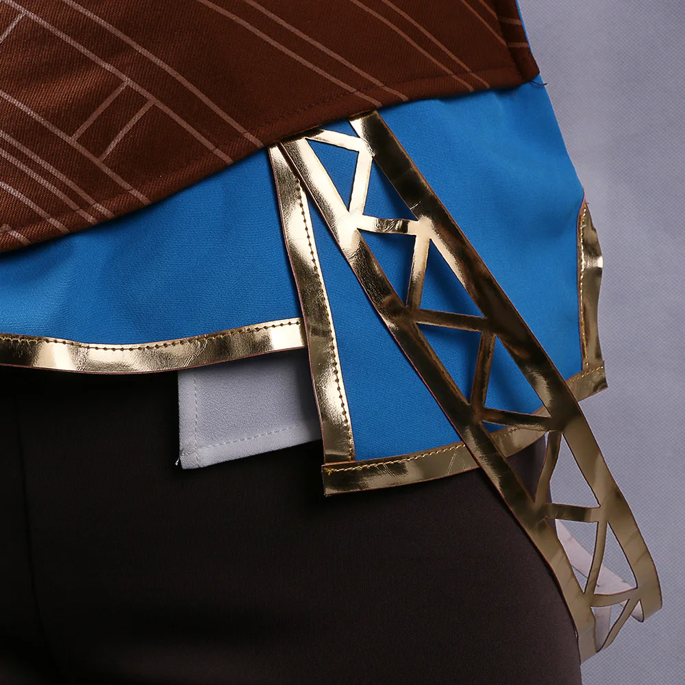 Hot Game The Legend of Zelda Twilight Princess Costume Suits Adult Women Dress t-shirt Pants Halloween Party Prop (11)