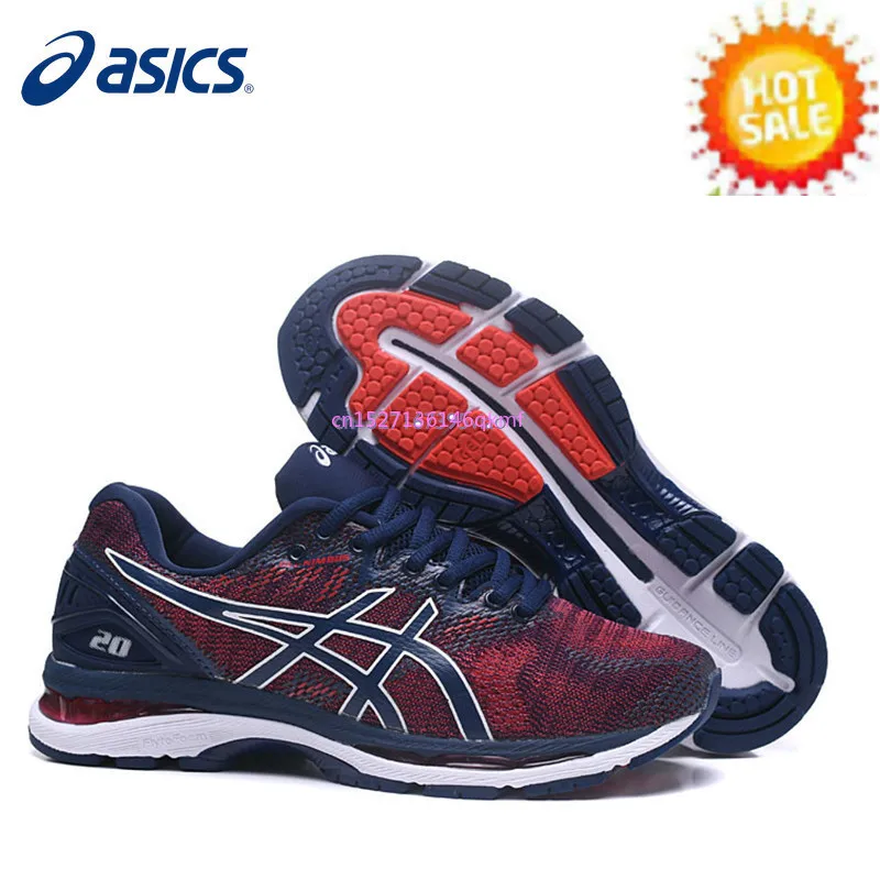 ASICS GEL-Nimbus 20 новые мужские кроссовки для бега на открытом воздухе, устойчивая обувь Asics, мужские кроссовки для бега, дышащая Спортивная обувь