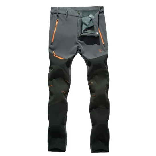 Softshell Pants Men Breathable Thermal Waterproof Pants Men Outdoor