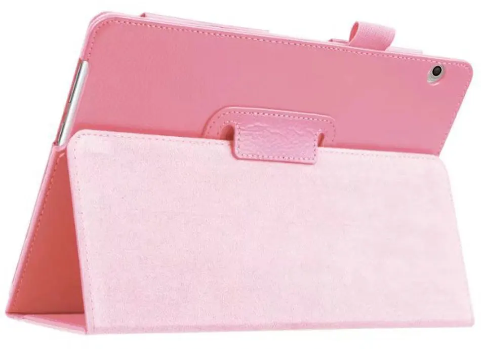 Two Fold Tablets Case For Huawei T5 Honor 5 10.1 Inch Tablet PU Smart Sleep Wake Up Cover For AGS2-W09 Huawei MediaPad T5 Cases-105