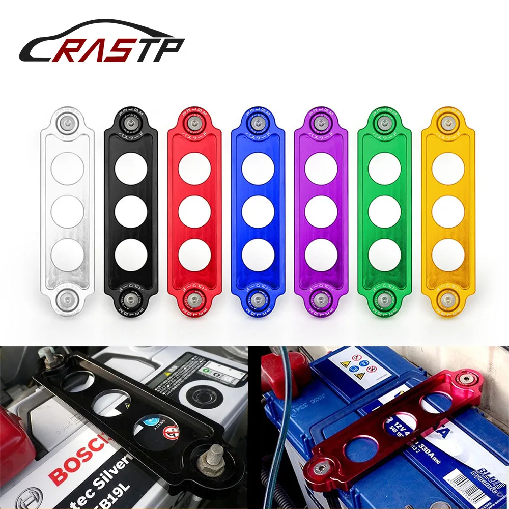 

JDM Style Car Battery Tie Down Fit for Civic / CRX 88-00, S2000 For Integra BTD001