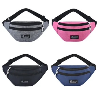 

Fashion For Women Men Waist Bag Colorful Unisex Waistbag Belt Bag Mobile Phone Zipper Pouch Packs Belt
