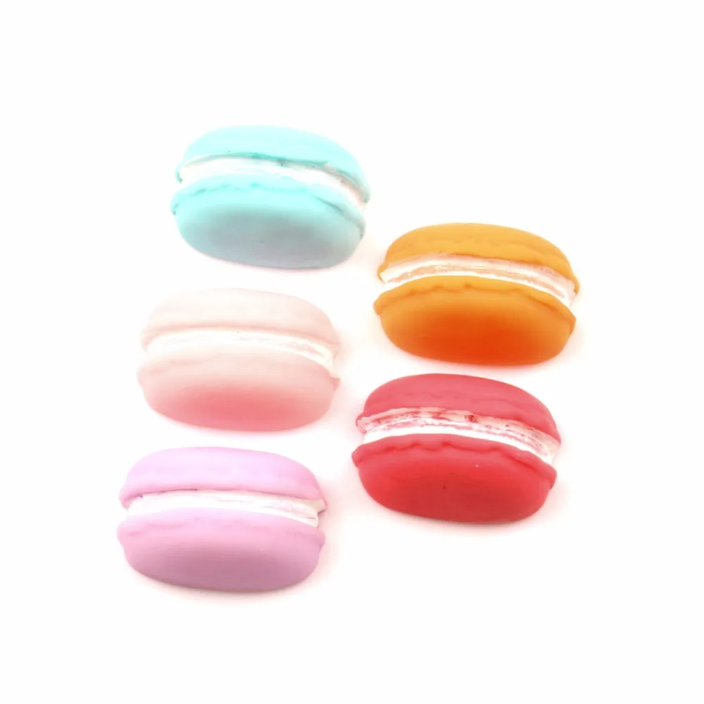 

20Pcs Resin Mixed Bread Decoration Crafts Kawaii Cute Flatback Cabochon Embellishments For Scrapbooking DIY Accessories