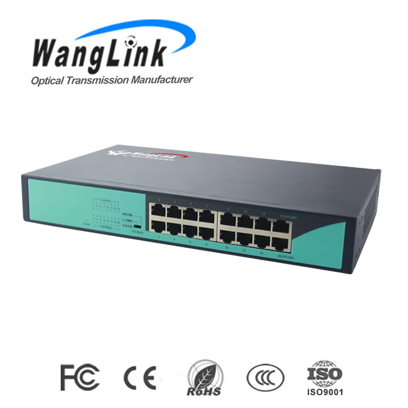 

Wanglink 16 interface desktop Gigabit Ethernet switch / network switch LAN hub / intelligent full duplex switch