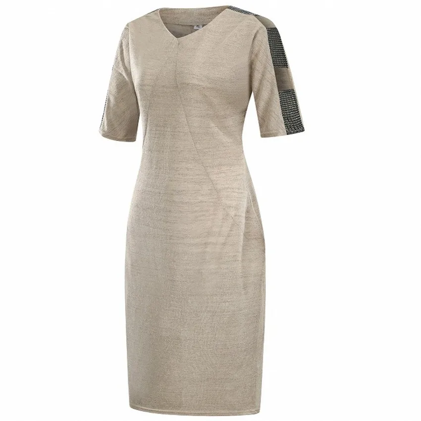

2019 Summer Dress 4XL Plus Size Women Clothing Short Sleeve Straight Casual Large Women Dress 5XL 6XL Big Dresses Vestidos