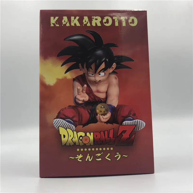 Dragon Ball Z малыш Гоку ранен Ver. Фигурку игрушечные фигурки из игры Dragon Ball DBZ(“Гоку сидя победный жест Вегета ГОКу Супер Saiyan Коллекция Модель