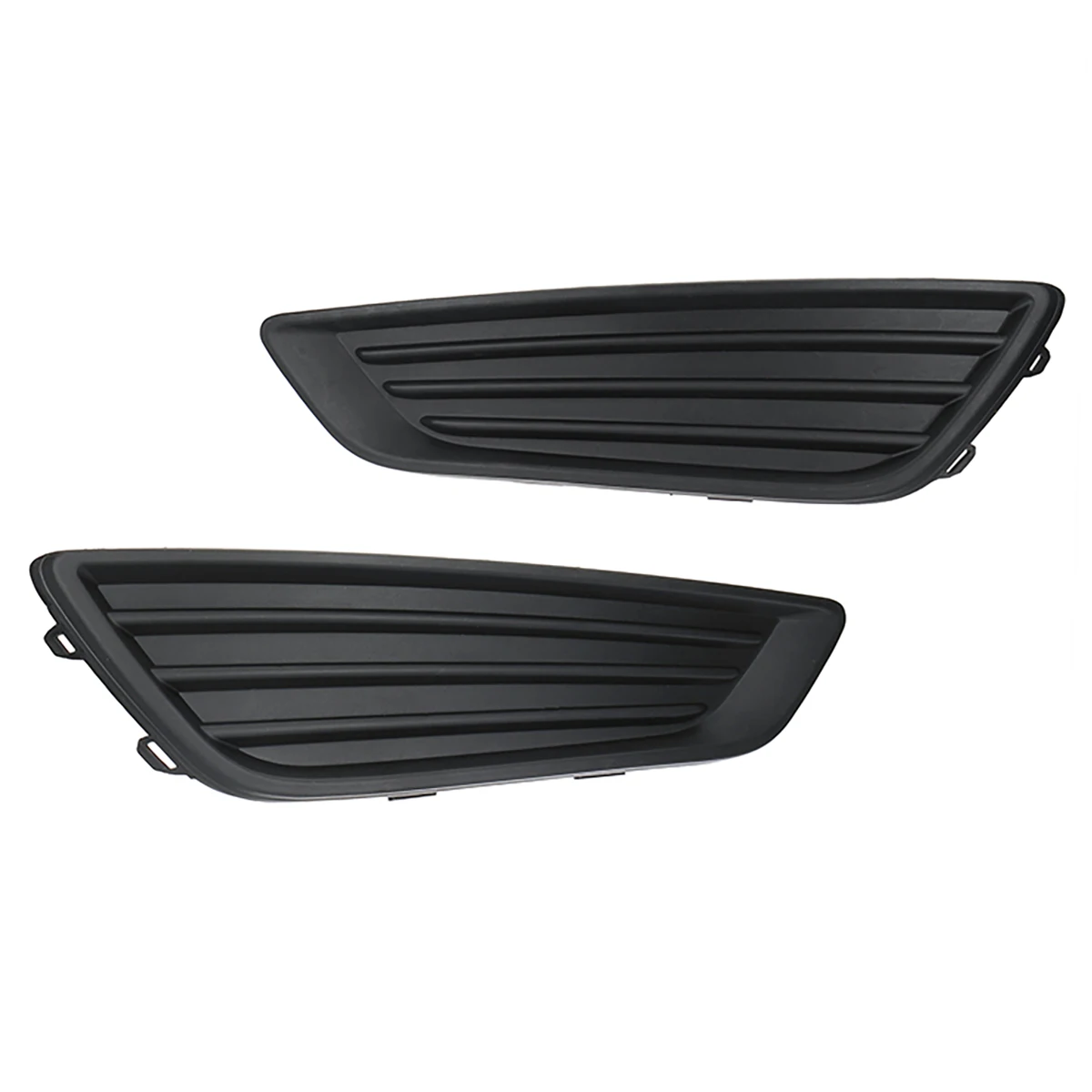 Pair Fog Light Cover Frame Trim Grill Vent For Ford for Focus Without Hole Lower Front Bumper Accessories