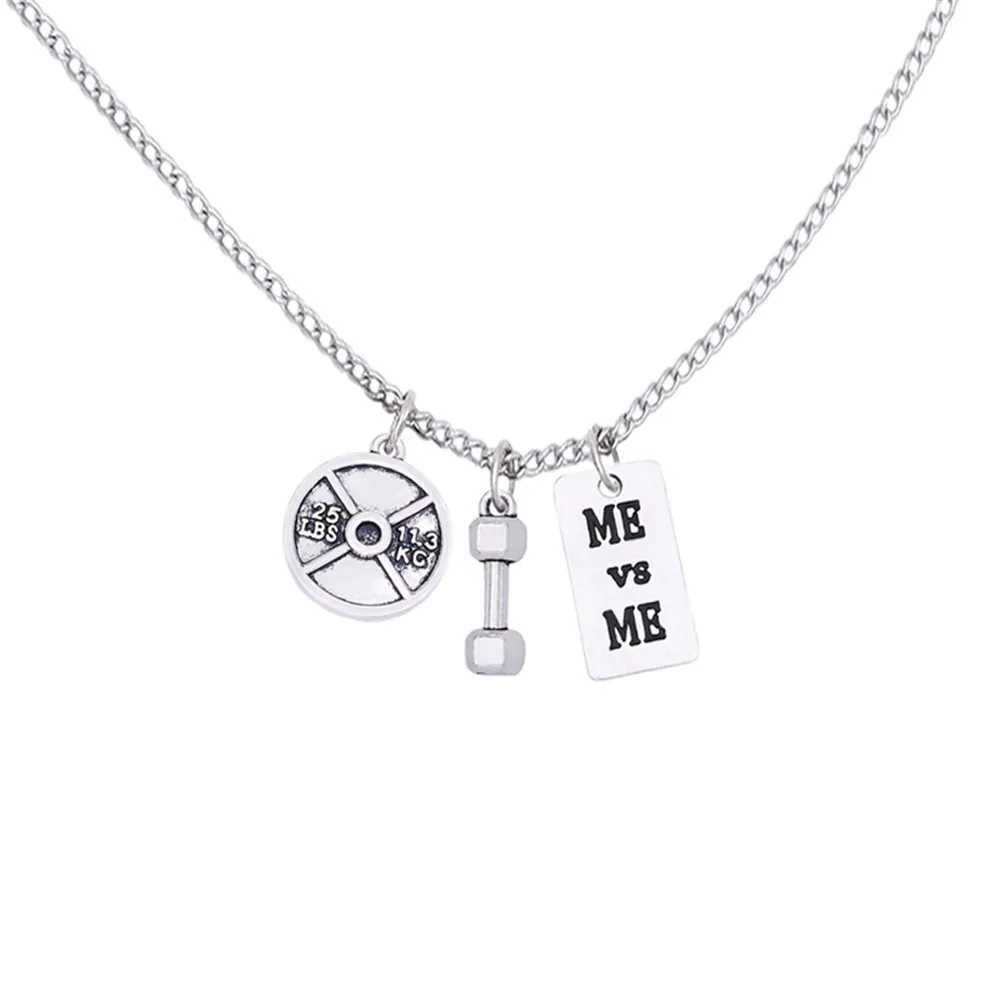 custom weight plate necklace