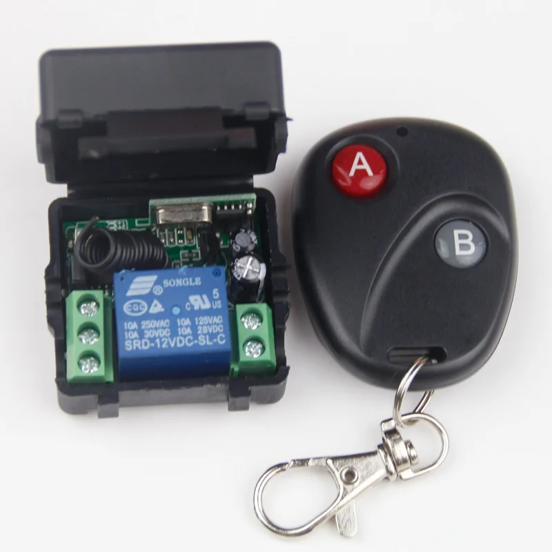 Interruttore Remoto Wireless 433 MHz DC 12V: Controlla Luci, Cancelli E Altri Dispositivi Da Lontano - Foto 10