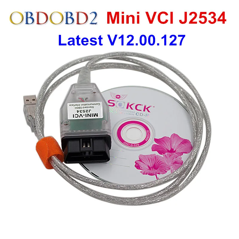 Prix pour Dernière V12.00.127 MINI Interface VCI POUR TOYOTA TIS Techstream MINI-VCI FT232RL Puce J2534 OBD2 Câble De Diagnostic Bateau Libre Prix pour Dernière V12.00.127 MINI Interface VCI POUR TOYOTA TIS Techstream MINI-VCI FT232RL Puce J2534 OBD2 Câble De Diagnostic Bateau Libre