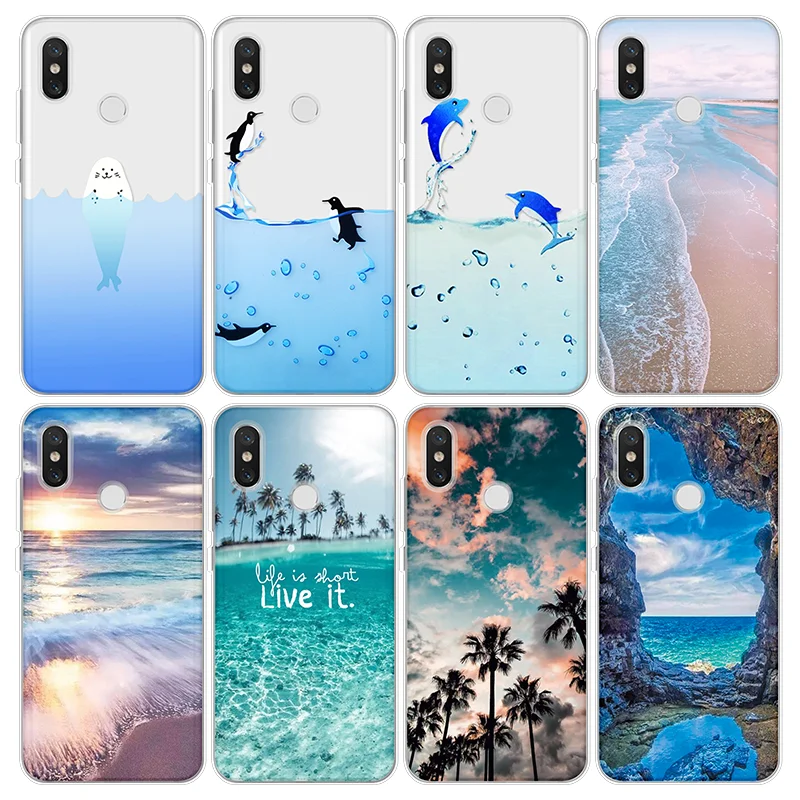 

Penguin TPU Coque For Xiaomi Redmi 4 4A 5Plus 6 6A Mi A1 A2 5X 6X Note 3 4X 5 Pro 5A Funda For Redmi Pocophone F1 Case Cover