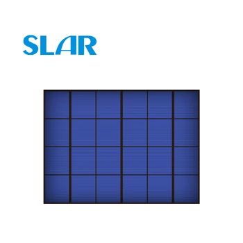 

Solar Panel 6V 3.5W 583mA Standard Epoxy polycrystalline Silicon DIY Battery Power Charge Module Mini Solar Cell toy