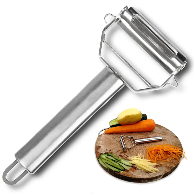 

Multi Functional Fruit Vegetable Peeler&Julienne Peeler Cutter Sharp Stainless Steel Potato Carrot Grater Planing Dropshipping