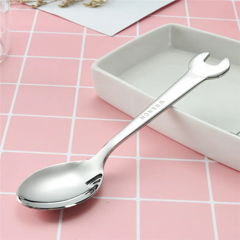 Multifunctional Wrench Hand Tools Tableware Home Tools Kitchen Stainless Steel Fork Spoon Multitool Herramientas #F#20NE215