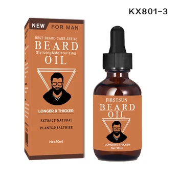 

2pcs New!!! Natural organic beard oil grows thicker and smoother healthier Best Beard Oil Moisturizing Facial Treatment Oil