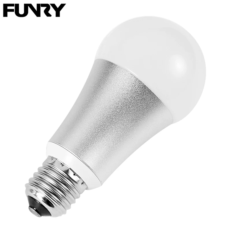 Funry Wi Fi Управление RGB Цвет меняется луковицы смарт голос свет E27 затемнения