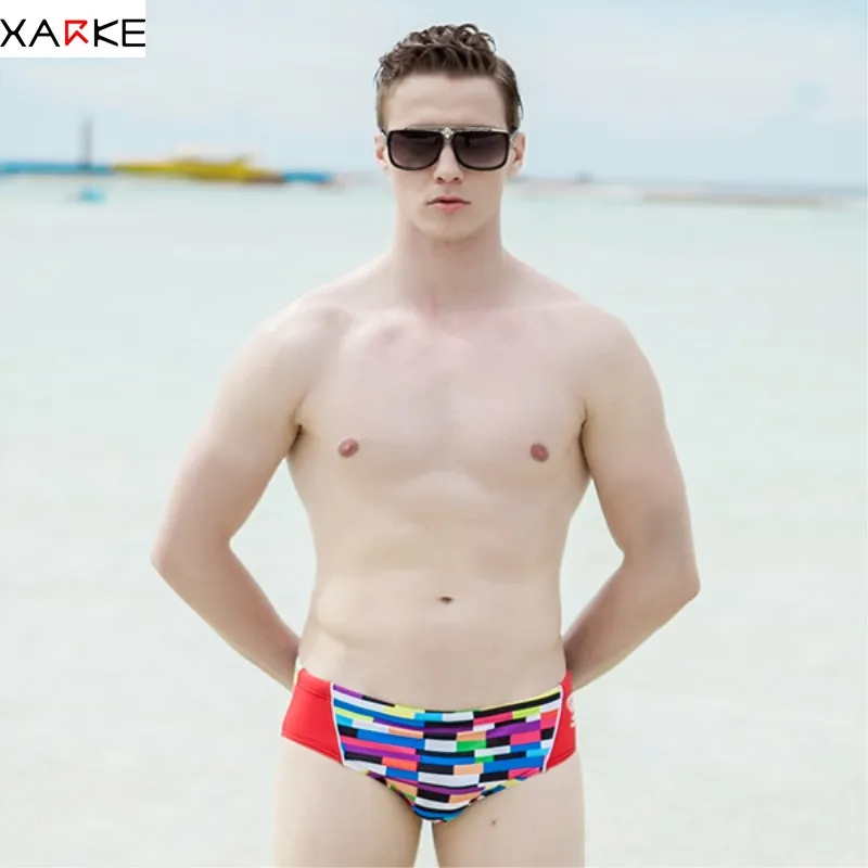 XARKE, мужские плавки, мужские плавки, для спа-бассейна, пляжа, сексуальный купальник для мужчин, Шорты для плавания, мужские плавки, для мальчиков, купальник