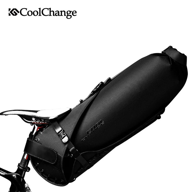 Perfect CoolChange Waterproof Cycling Saddle Bag Bicycle High-capacity Foldable Tail Rear Bag Bike Trunk Pannier Backpack Accessories 0 Perfect CoolChange Waterproof Cycling Saddle Bag Bicycle High-capacity Foldable Tail Rear Bag Bike Trunk Pannier Backpack Accessories 0
