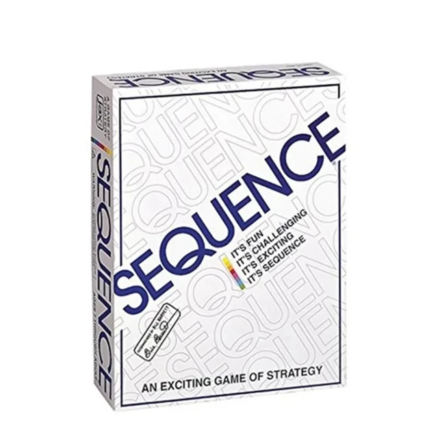 Party Games Sequence Playing Cards Game Strategy Family Party School  Game English Arabic  Cards  juego de mesa 26cm*20.5cm 1