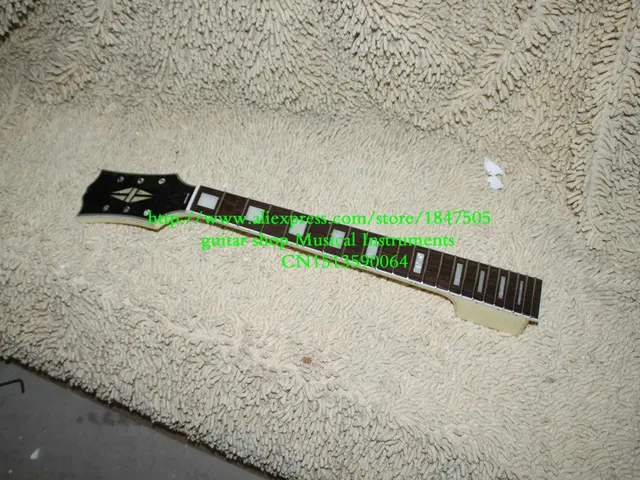 Cheap best Newest high quality Unfinished electric guitar necks free shipping custom color