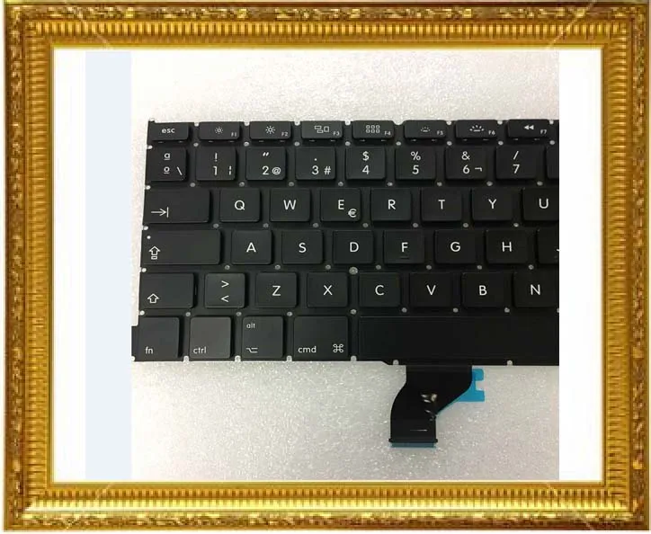 

Brand New A1502 Spanish Keyboard Standard For Macbook Retina Pro 13" SP Keyboard A1502 2013 2014 2015 Years