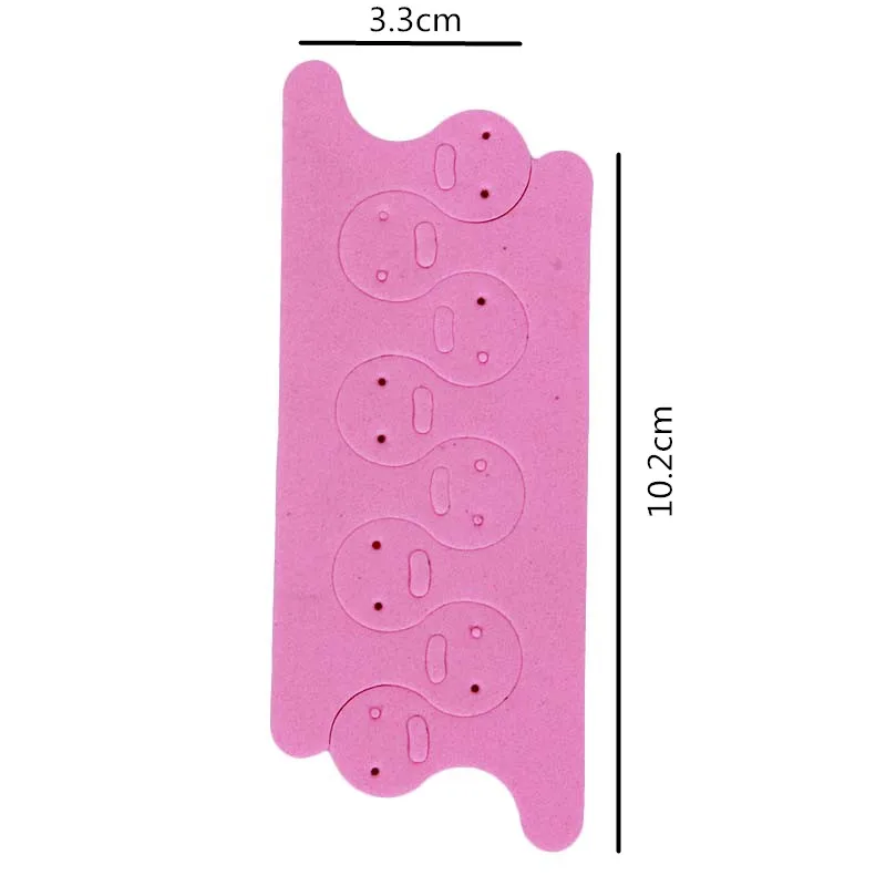 40 шт Улыбка вкладыши в носки обуви сепараторы мягкая пена Уход за ногами разветвитель ногтей Педикюр маникюрный гель для ногтей Инструменты