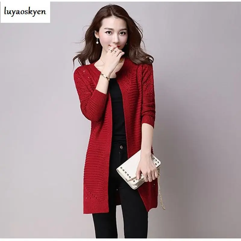 red long cardigan outfit