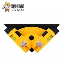 Прямой угол 90 градусов квадратный лазерный уровень высокое качество инструмент лазерное измерение инструмент Уровень лазерное измерение инструмент