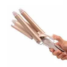 Лидер продаж, первые три конусных стержня бигуди не повредят три трубки завивки волос бигуди для волос H-20 из 22 воды пульсация spl