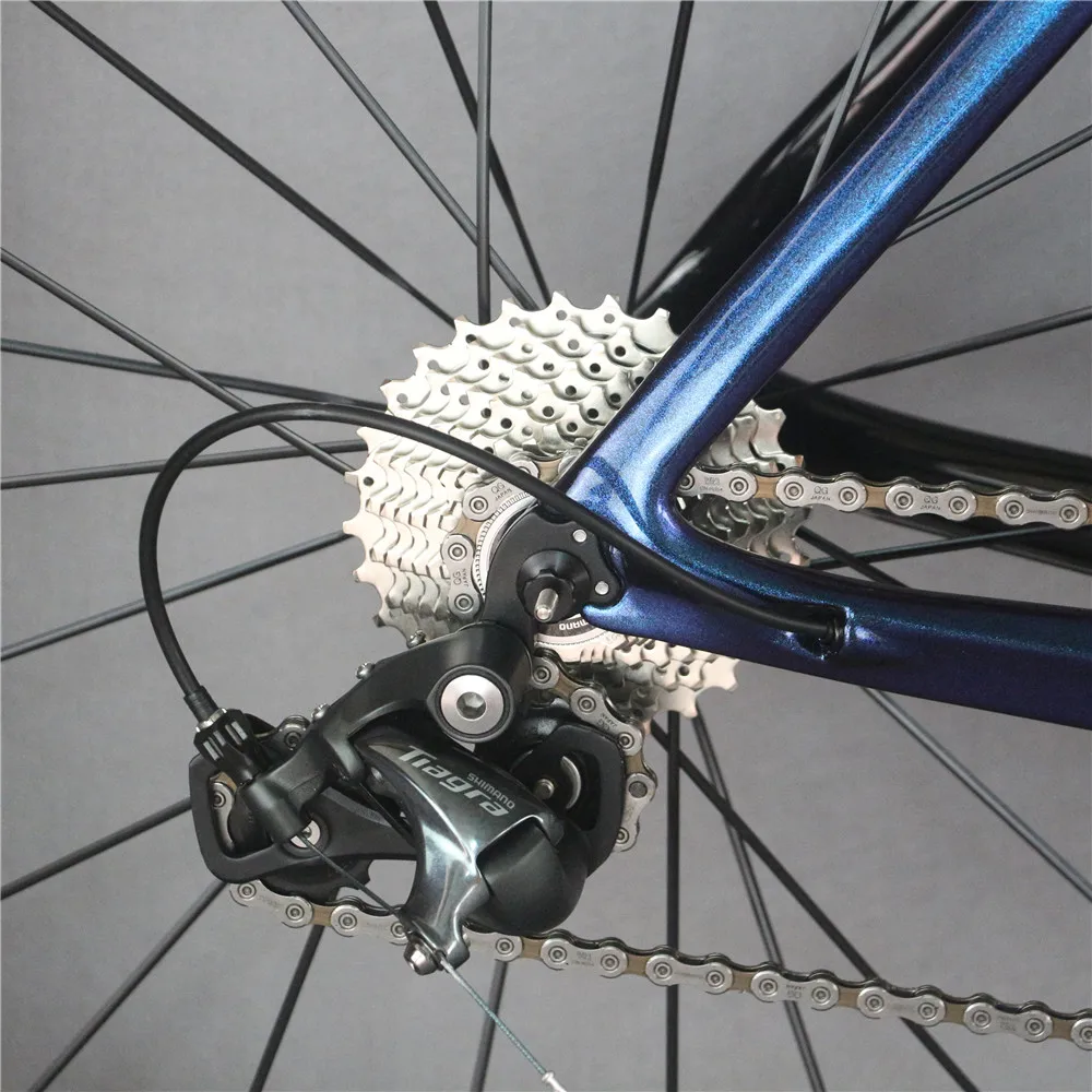 2019 new chameleon paint complete bicycle Carbon Fiber 700c road bicycle 20 Speed complete Bicicleta adopted SHIMAO brake-470
