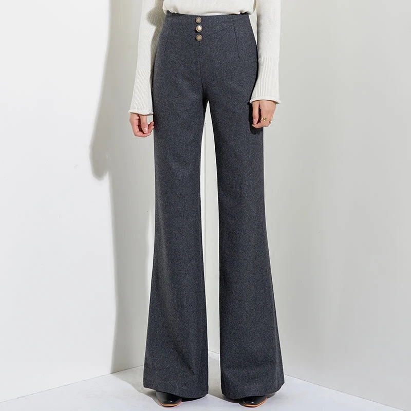 gray work pants