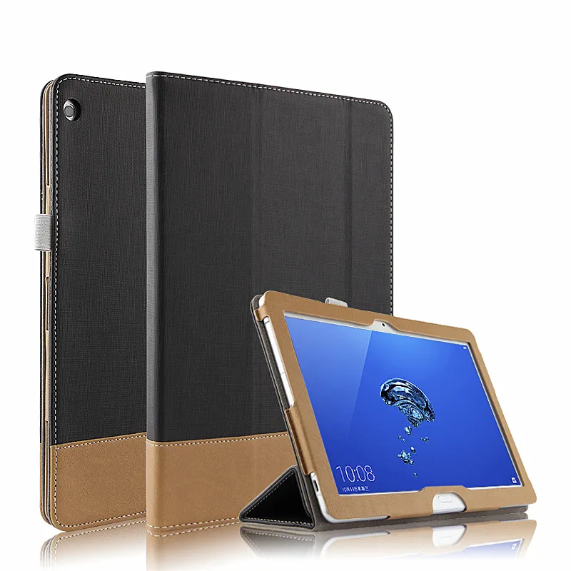 Чехол книжка из искусственной кожи для Huawei MediaPad M3 Lite 10 WP HDN W09 Honor Waterplay чехол