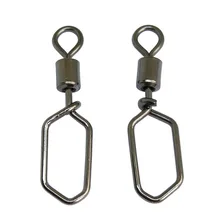 F2014 200 шт. качели квадратной оснастки rolling Вертлюги приманка на рыболовный крючок connetor рыболовные Вертлюги рыболовные аксессуары