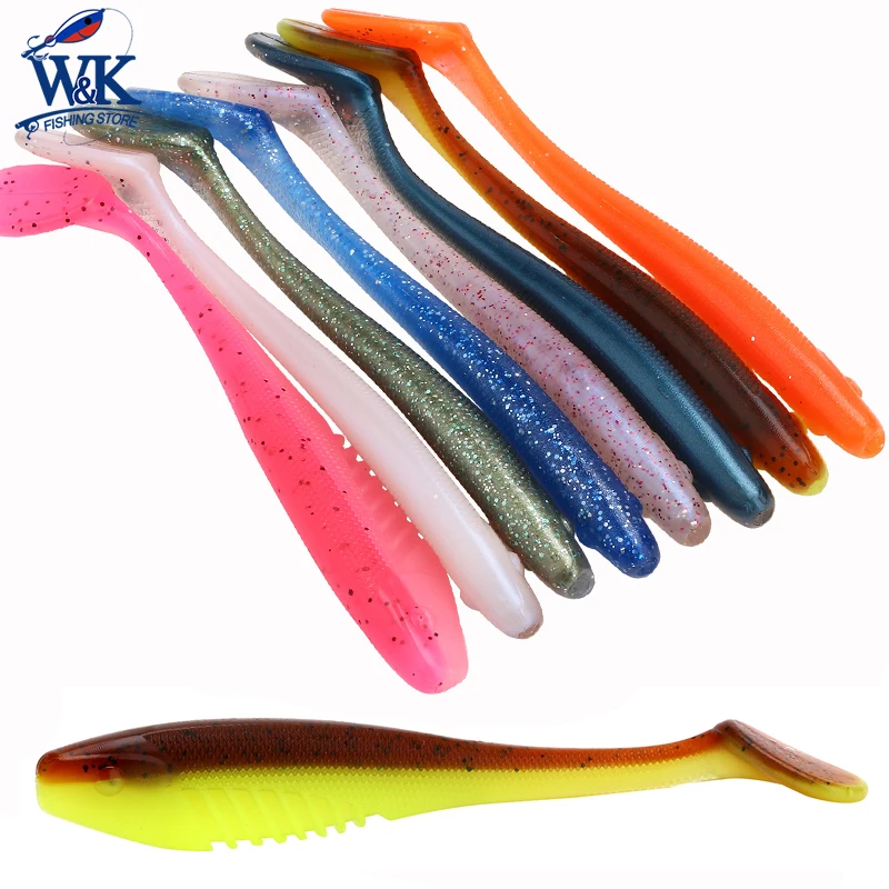 5.1 Goggle Shad Walleye Soft Lure 4 pc 13cm Swimming Bait Soft Artificial  Lure Freshwater Snook Pike Muskie Fishing Lures - AliExpress