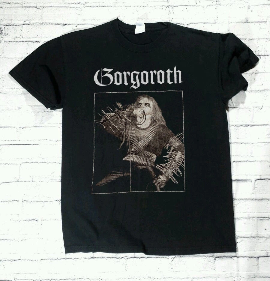 В винтажном стиле в 90-х Gorgoroth футболка грех сатаны каркаса Venom метал Перепечатка