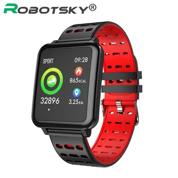 

Q8 Smartwatch Bluetooth Pedometer Heart Rate Monitor Color Display Smart Watch IP67 Waterproof Wearable Device For Android/IOS