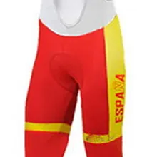 Зимние флисовые теплые Испания сборная только Для мужчин Велоспорт длинный комбинезон брюки Джерси Ropa Ciclismo
