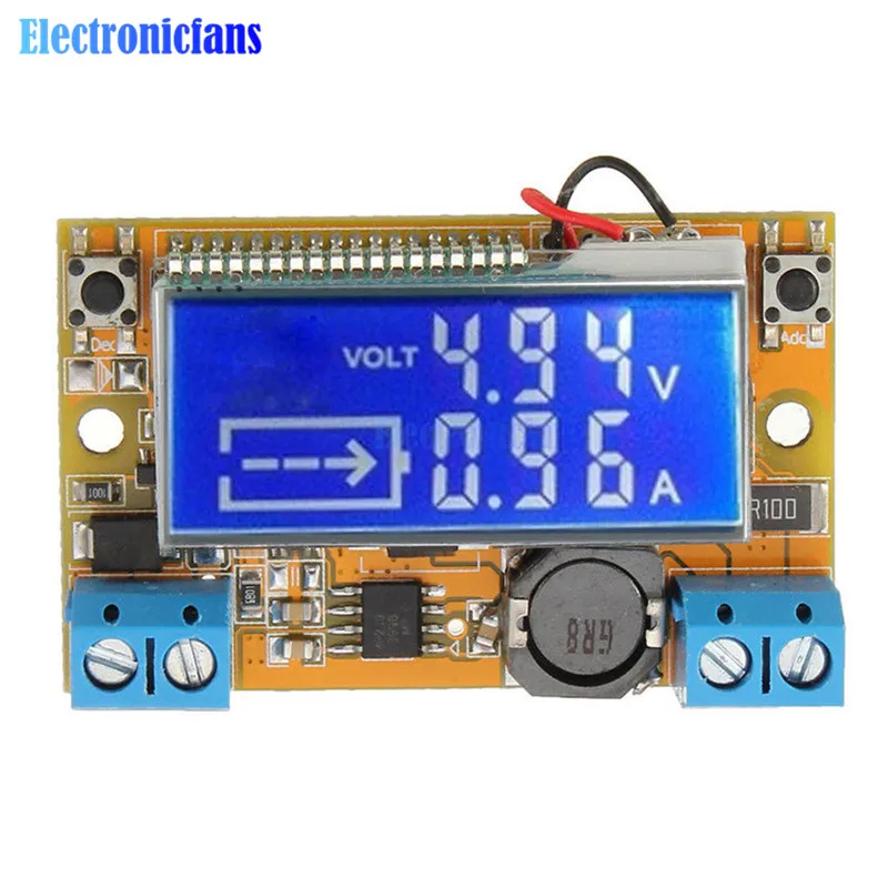 Высокая производительность преобразования! DC-DC 3а STN lcd понижающий модуль питания регулируемый 5-23 В до 0-16,5 в понижающий ток напряжения