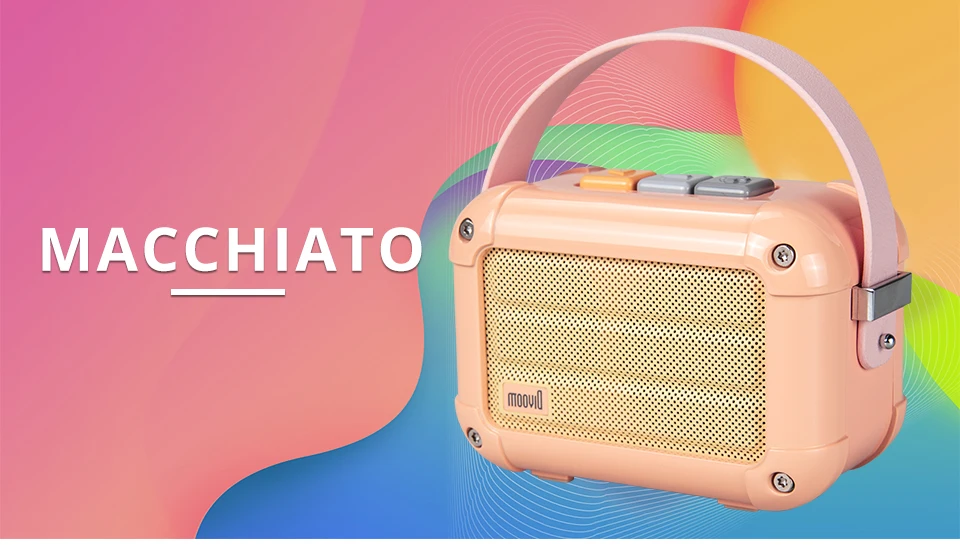 Divoom Macchiato portable wireless bluetooth speaker with FM radio TWS _01