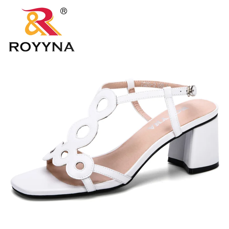 ROYYNA 2019 Новые Модные женские сандалии милые удобные пляжные Повседневная летняя