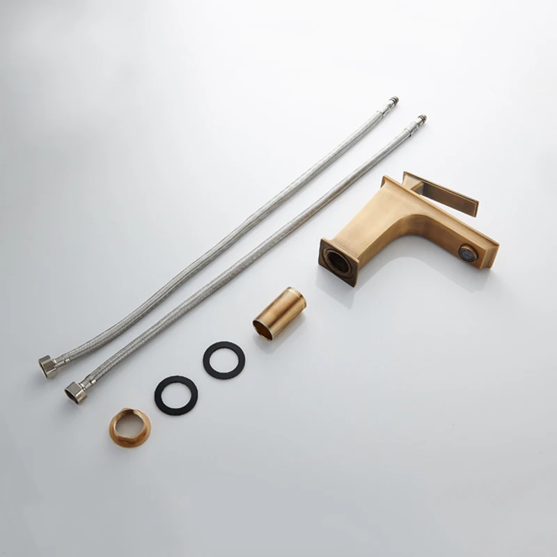 Antique Brass Basin Faucet Single Handle/Hole Bathroom Vessel Sink Faucet Basin Mixer Tap KD1247 Antique Brass Basin Faucet Single Handle/Hole Bathroom Vessel Sink Faucet Basin Mixer Tap KD1247