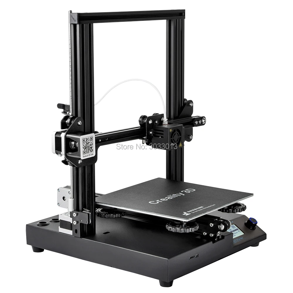 Новейший CR-20 3d принтер, MK-10 для печати, экструдер 220*220*250 мм V2.1, обновленный с 200 г нитью в подарок, Creality 3D
